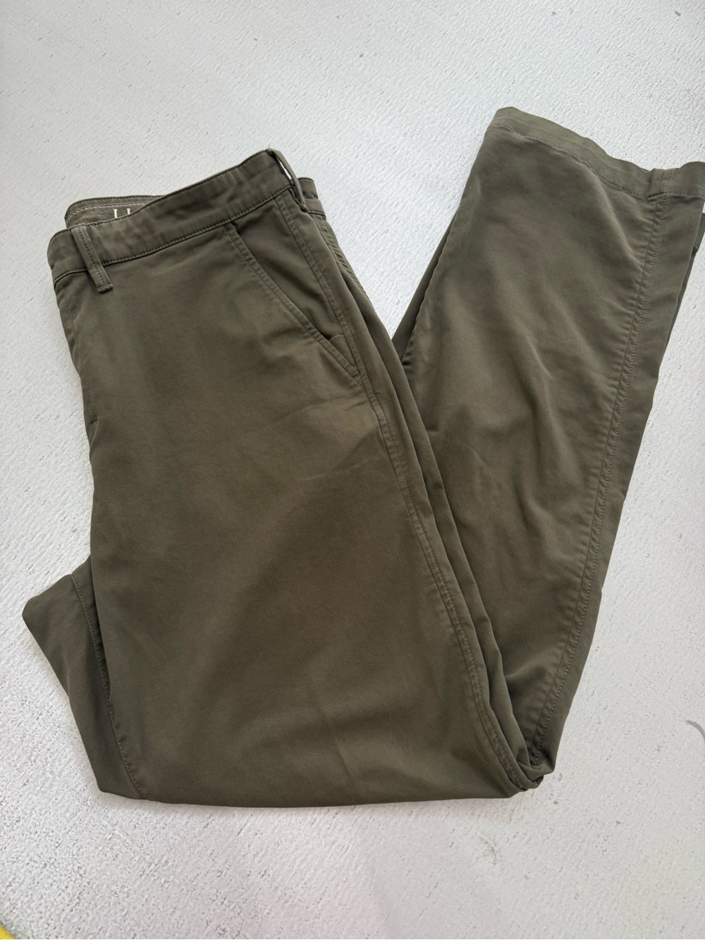 L.L. Bean Men's Chinos in Olive Green